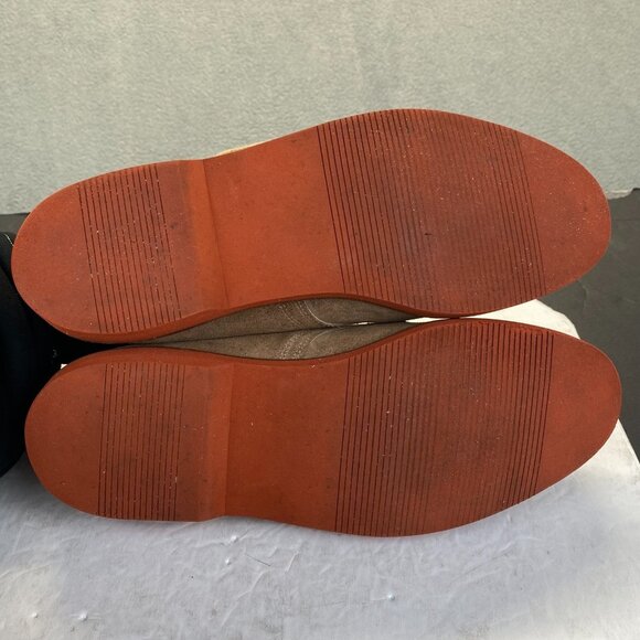 Light Brown Suede Cole Haan Mens Dress Shoes Oxfords Size 10B Lace Up main image 4